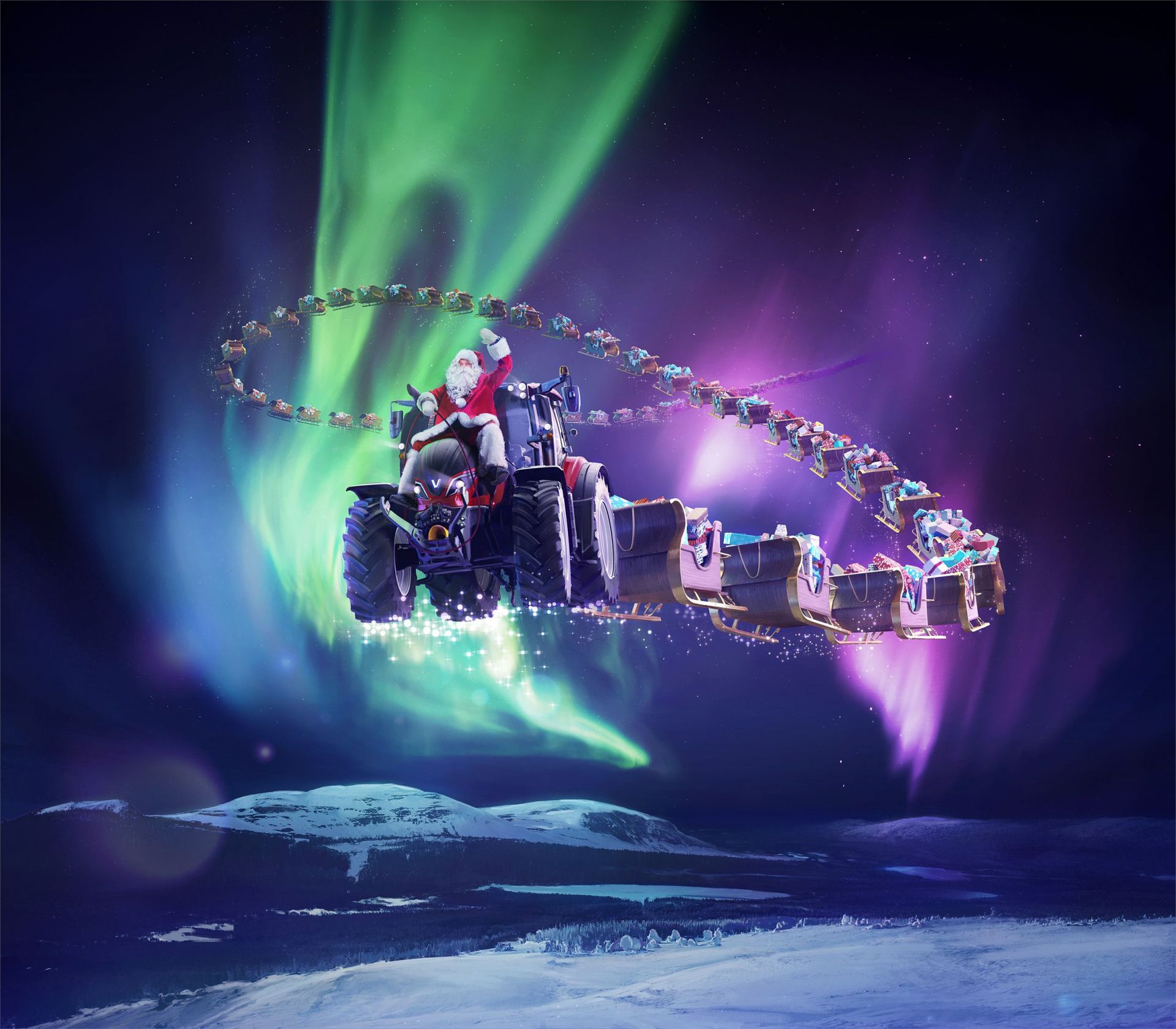 Frohe Weihnachten wünscht F.Müller Landtechnik GmbH